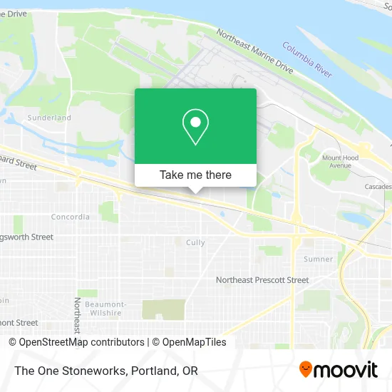 The One Stoneworks map