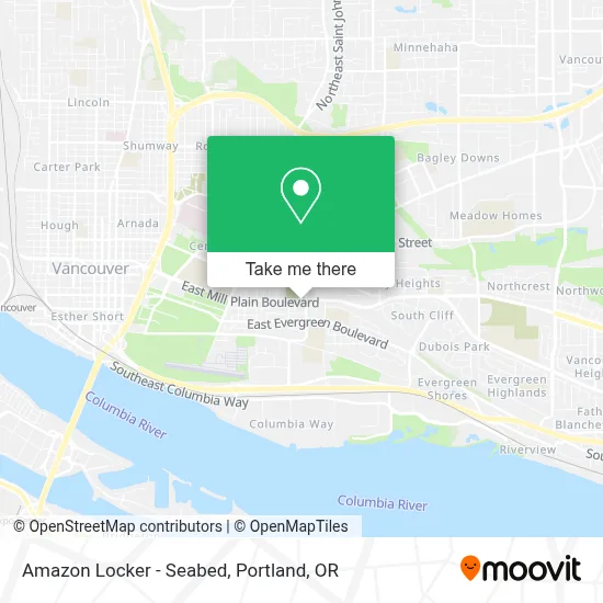 Amazon Locker - Seabed map
