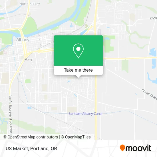US Market map