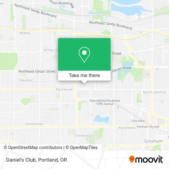 Daniel's Club map