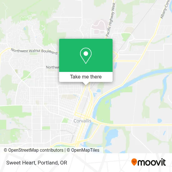 Sweet Heart map