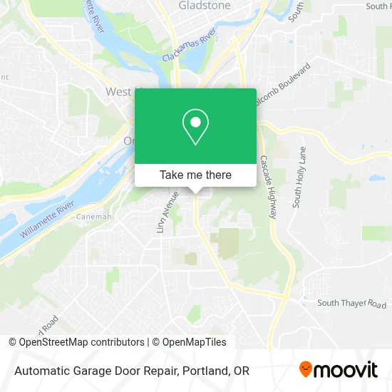 Automatic Garage Door Repair map
