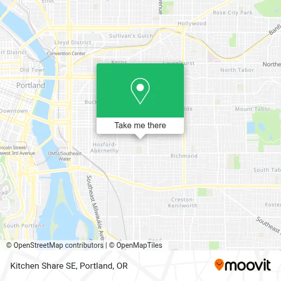 Kitchen Share SE map