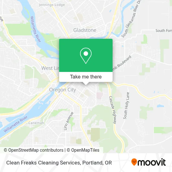 Clean Freaks Cleaning Services map