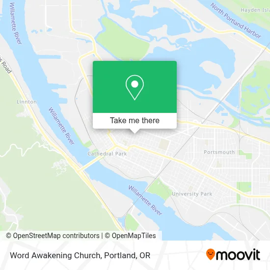Word Awakening Church map