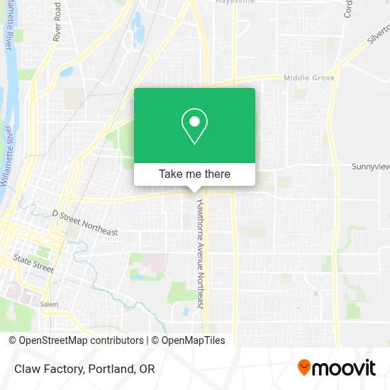 Claw Factory map