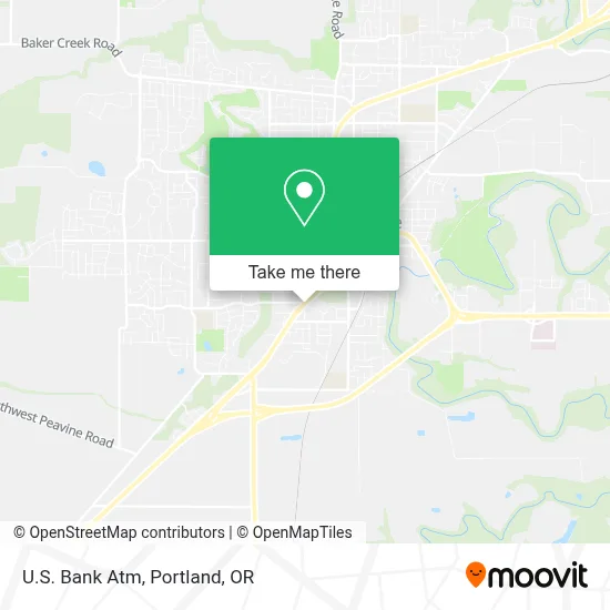 U.S. Bank Atm map