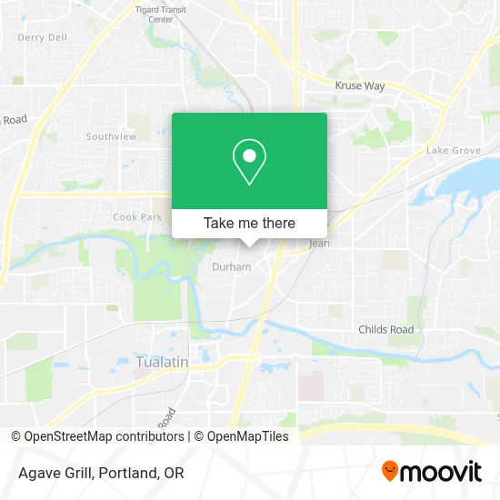 Agave Grill map