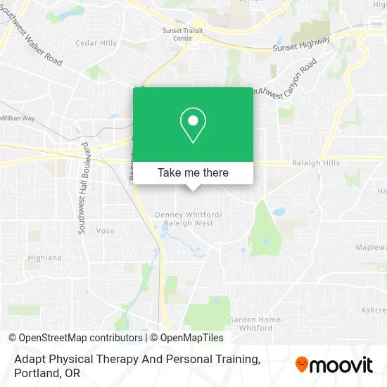 Adapt Physical Therapy And Personal Training map