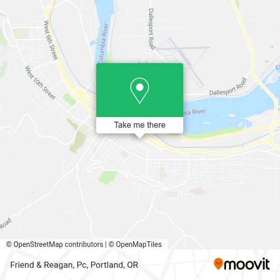 Friend & Reagan, Pc map