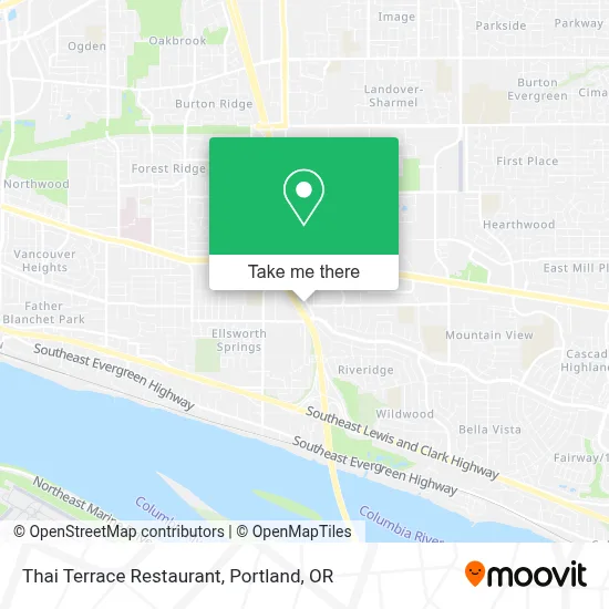 Thai Terrace Restaurant map