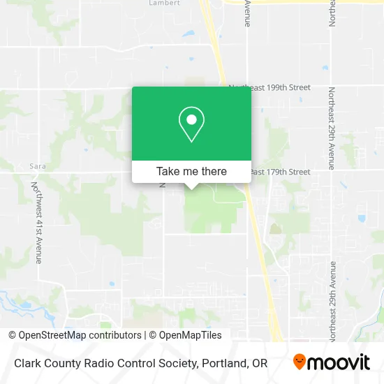 Clark County Radio Control Society map
