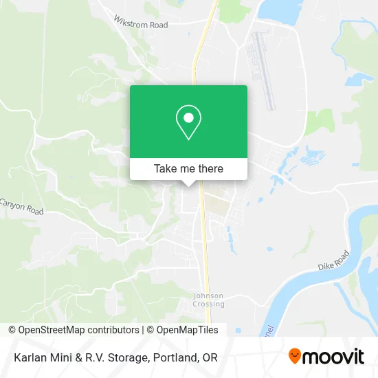 Karlan Mini & R.V. Storage map