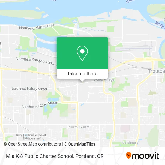Mla K-8 Public Charter School map