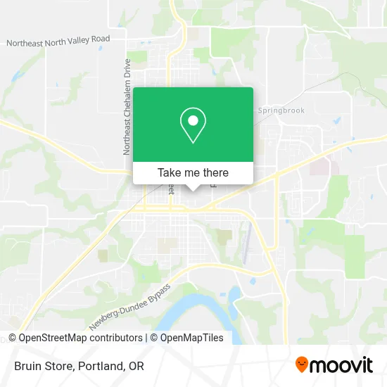 Bruin Store map