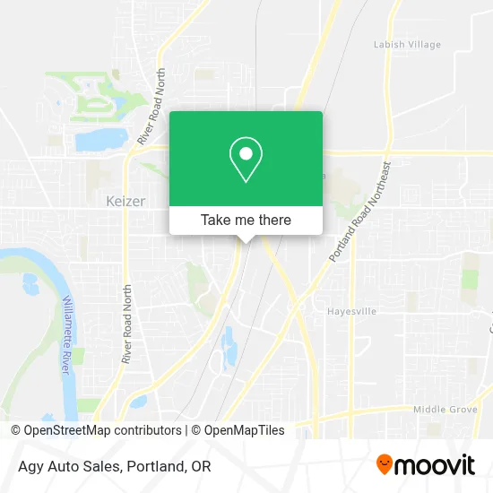 Agy Auto Sales map