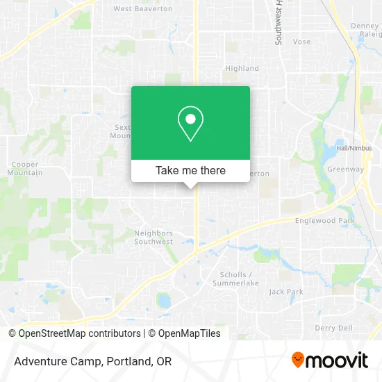 Adventure Camp map