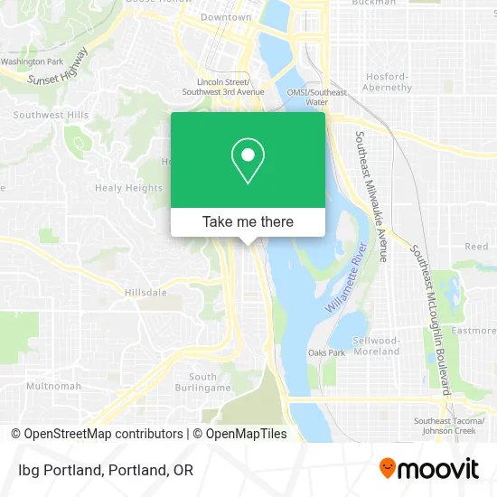 Ibg Portland map