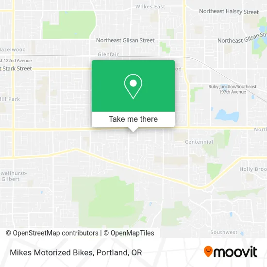 Mikes Motorized Bikes map
