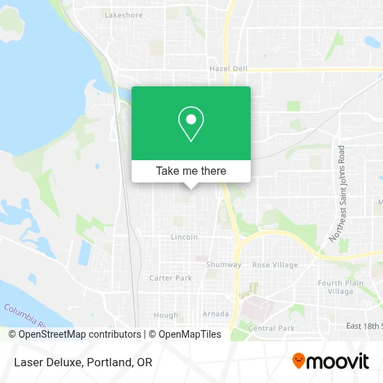 Laser Deluxe map