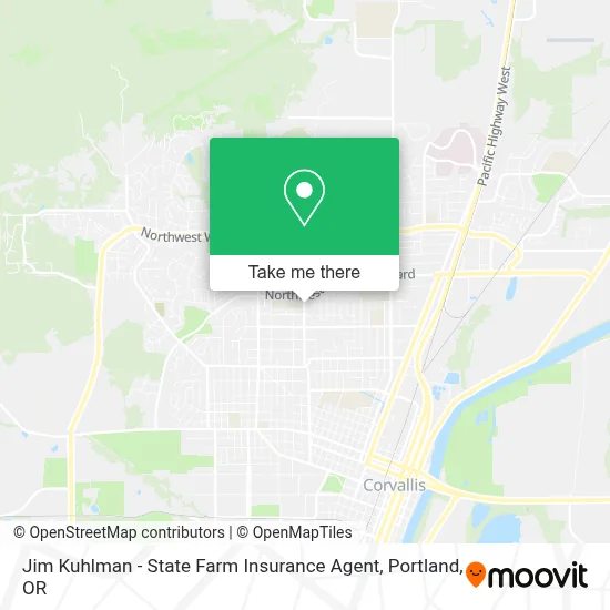 Jim Kuhlman - State Farm Insurance Agent map
