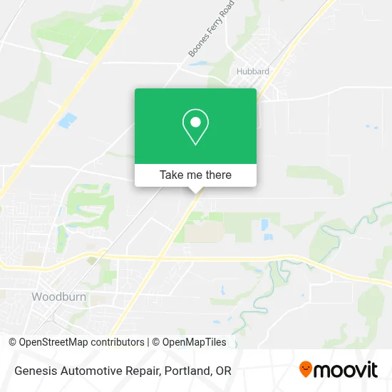 Genesis Automotive Repair map