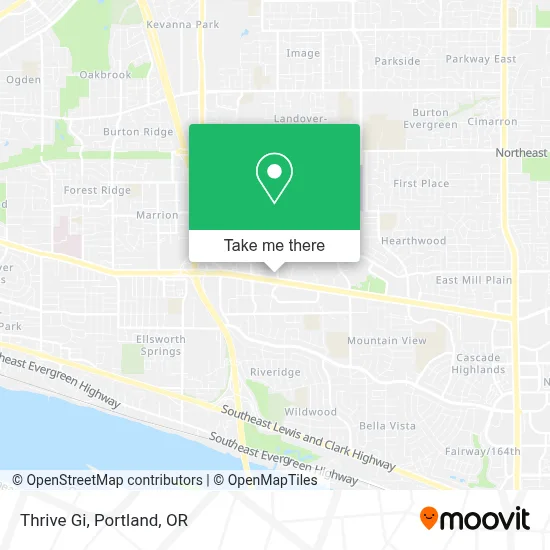 Thrive Gi map