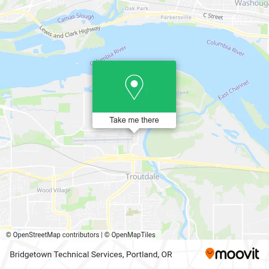 Bridgetown Technical Services map