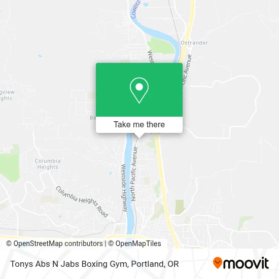 Tonys Abs N Jabs Boxing Gym map