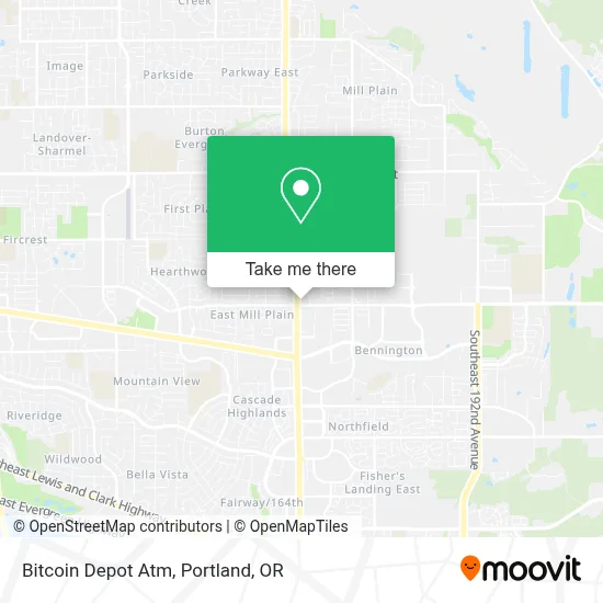 Bitcoin Depot Atm map