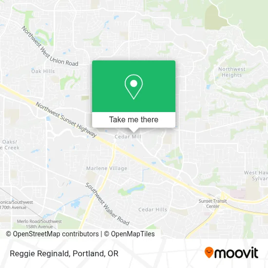 Reggie Reginald map