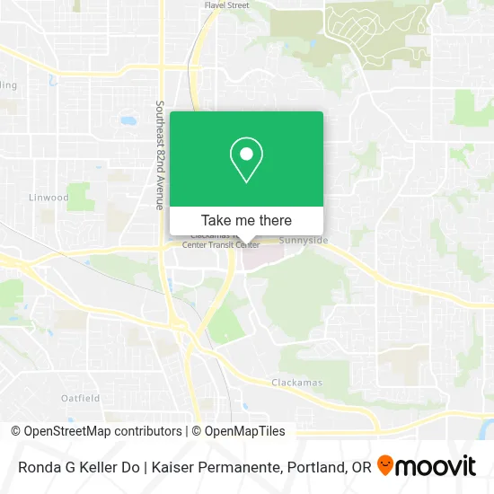 Ronda G Keller Do | Kaiser Permanente map