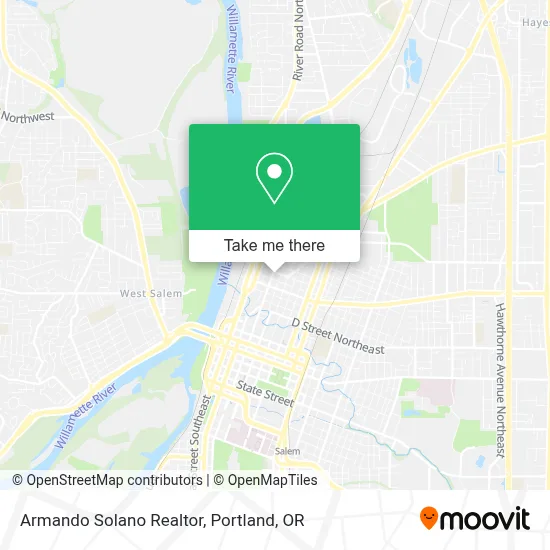 Armando Solano Realtor map