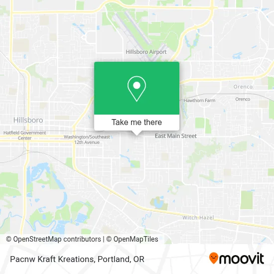 Pacnw Kraft Kreations map