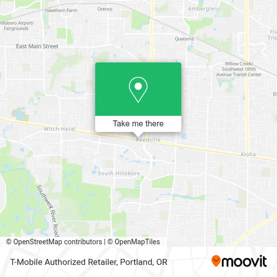 T-Mobile Authorized Retailer map