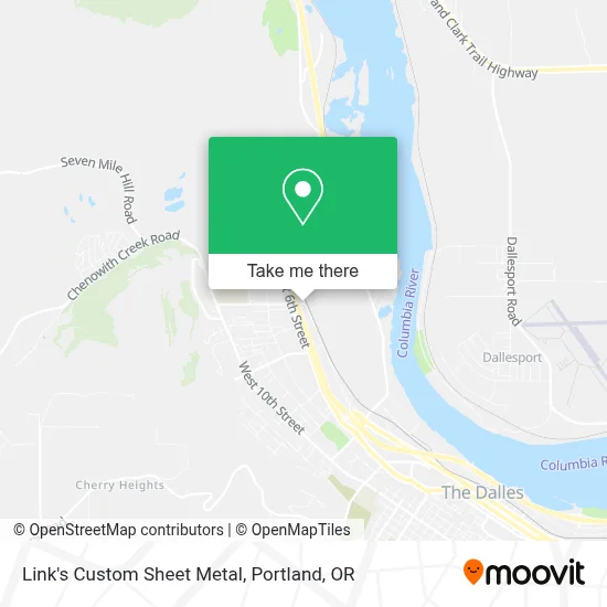 Link's Custom Sheet Metal map