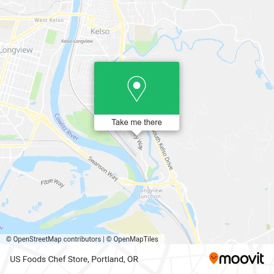 US Foods Chef Store map