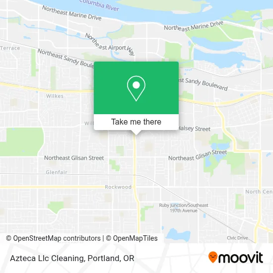 Azteca Llc Cleaning map