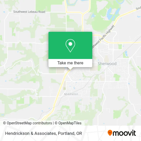Hendrickson & Associates map