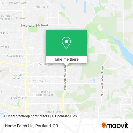 Home Fetch Llc map