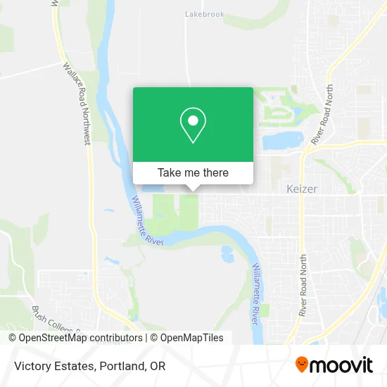 Victory Estates map