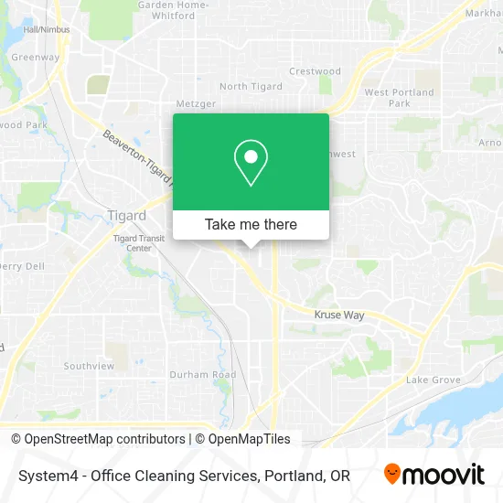 System4 - Office Cleaning Services map