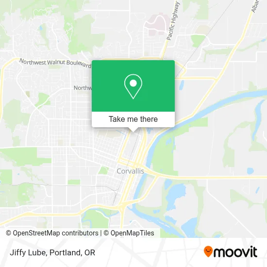 Jiffy Lube map