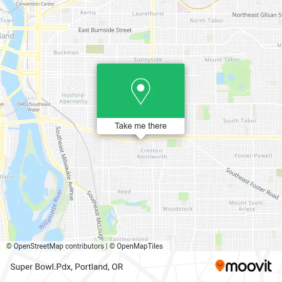 Super Bowl.Pdx map