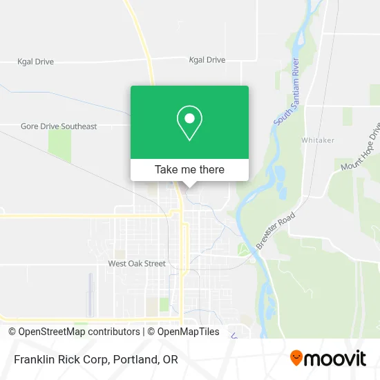 Franklin Rick Corp map