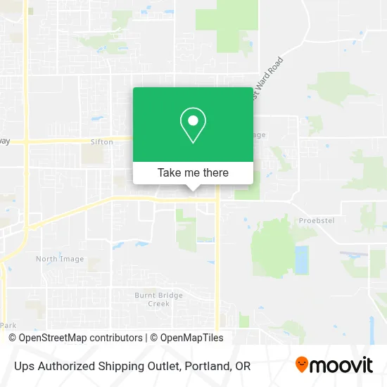 Ups Authorized Shipping Outlet map