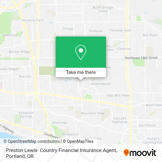 Preston Lewis- Country Financial Insurance Agent map