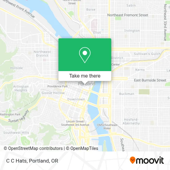 C C Hats map