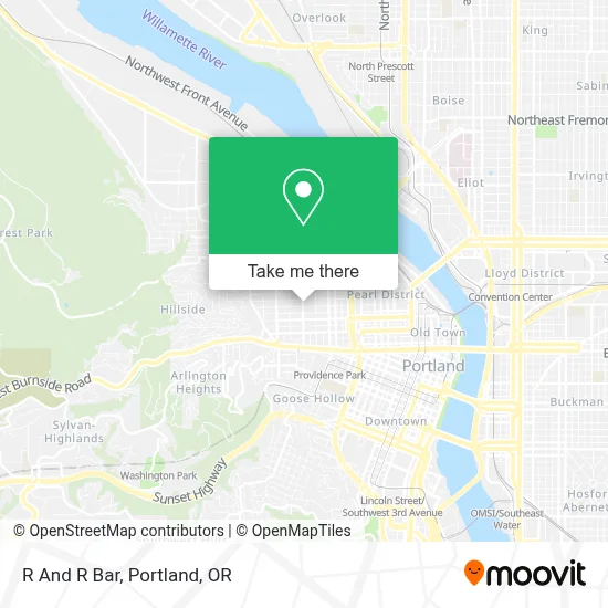 R And R Bar map
