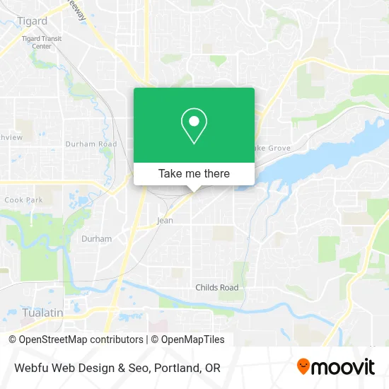 Webfu Web Design & Seo map